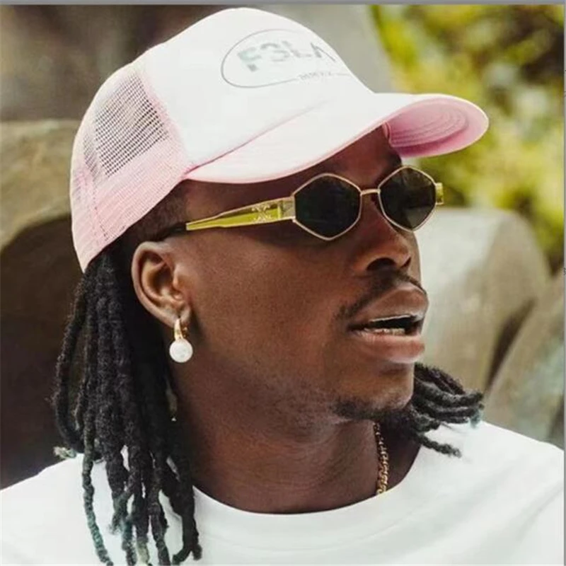 2024 металлические бриллиантовые солнцезащитные очки унисекс зеркальные