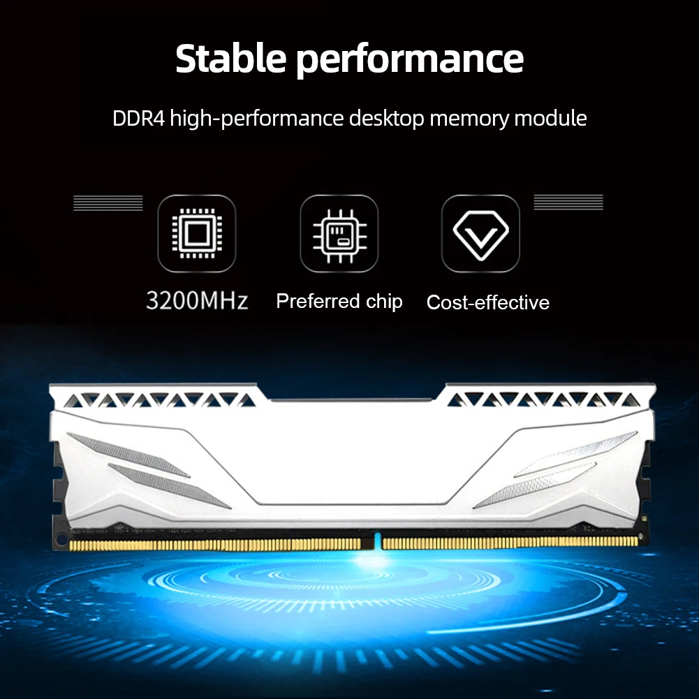 

Оперативная Память DDR4 для компьютера, оперативная память 4 ГБ, 8 ГБ, 16 ГБ, настольные компьютеры, оперативная память 2400/2666 МГц, 3200 микросхем, Полная совместимость с Intel/AMD