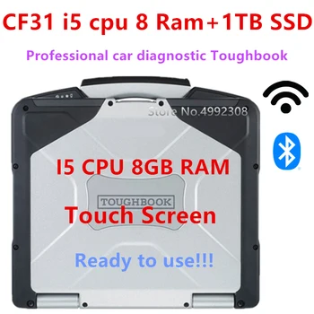 Panasonic Toughbook Rugged CF31 laptop core i5 HDD SSD 8GB RAM Win7/10 CF 31 CF-31 for Star C4/C5/C6 Diagnostic tool alldata 1