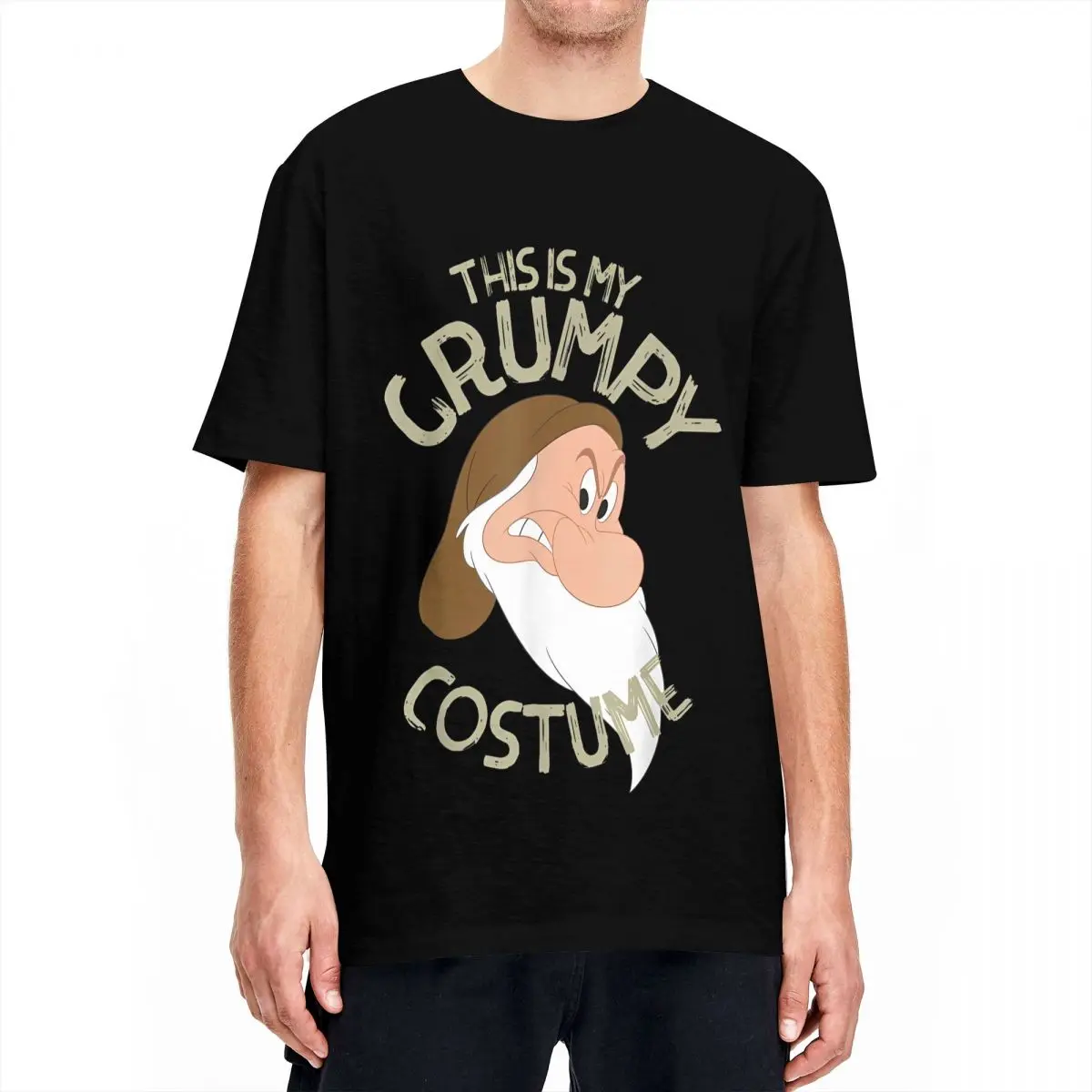 Футболка с коротким рукавом и круглым вырезом из чистого хлопка