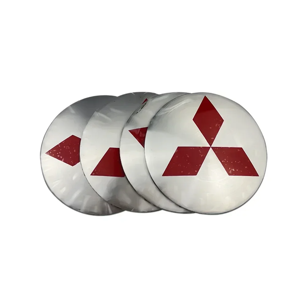 

56/60/65 мм алюминиевые колпаки центральной ступицы колес автомобиля, наклейка для Mitsubishi ASX Lancer L200 Pajero Outlander Eclipse Galant Ralliart