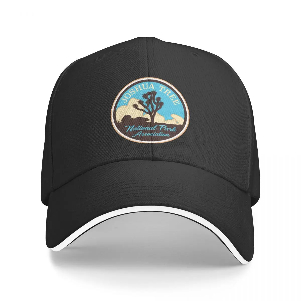 

Joshua Tree National Park Cap, Casquette, Polyester Cap Fashionable Wicking Curved Brim Cap Customizable