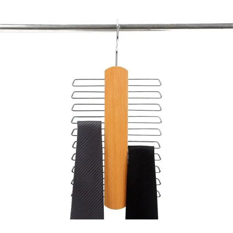 

Flat Shape Abd Space-saving Tie Rack For Wardrobe Closet Cabinet Airer Storage Helper Suitable For Silk Scarf Belt Store