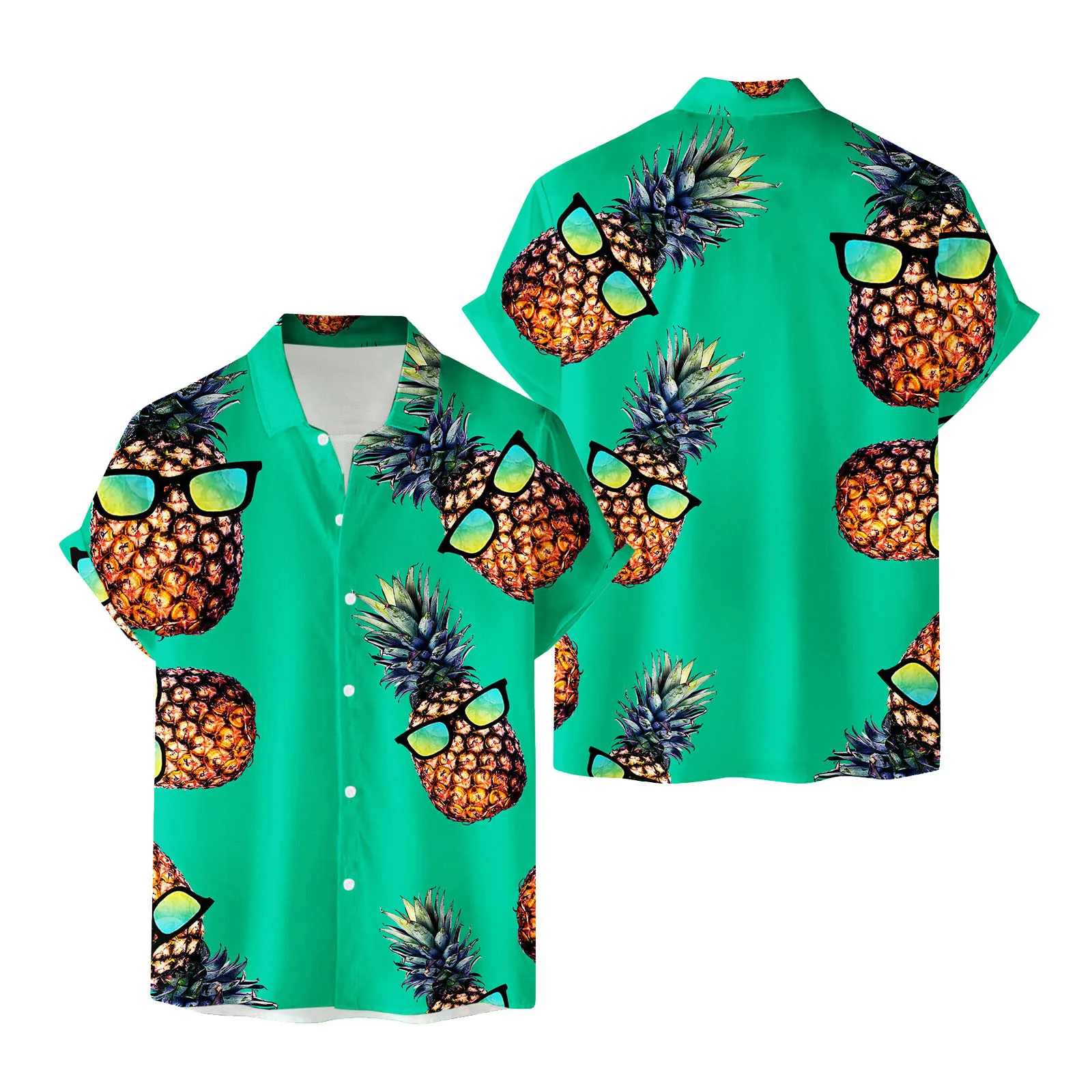 

Mens Small Shirts Men Short Sleeve Spring Summer Casual Printed Shirts Fashion Top Blouse Shirts Clothe Short