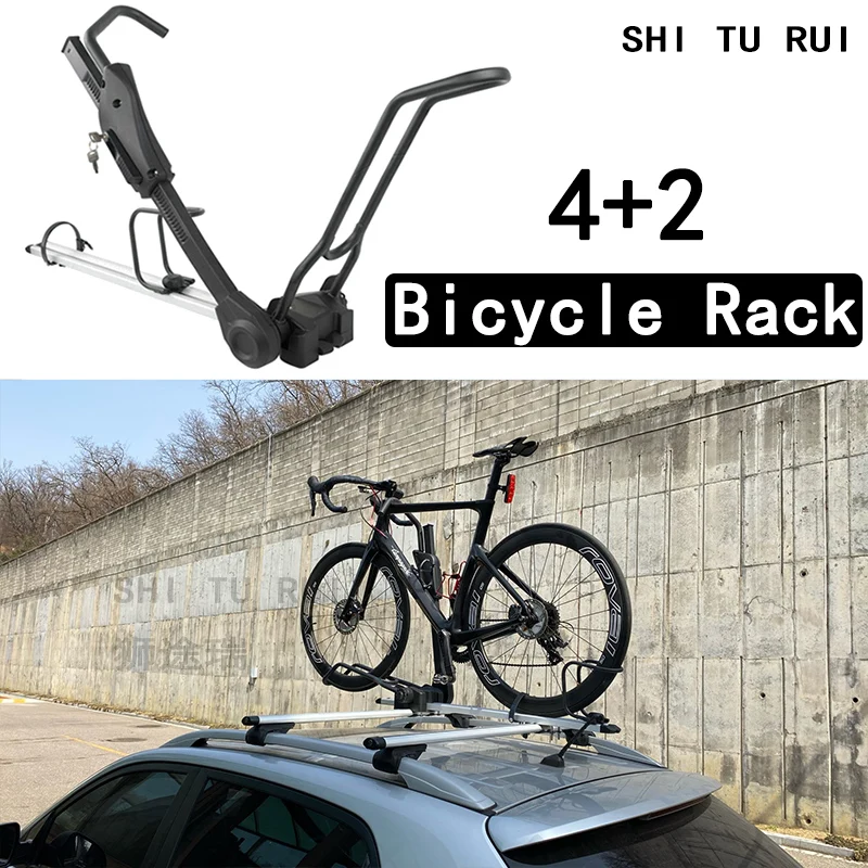 Bicycle Rack Roof-Top Suction Bike Car Rack Carrier Quick Installation FOR audi A4 avant A6 avan Q2L Q5L rs4 rs5 rs6 e-tron