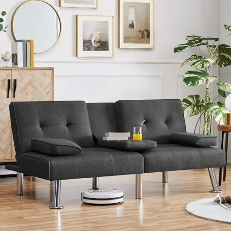 Трансформируемый диван-кровать регулируемая ткань планшетофон реверсивная