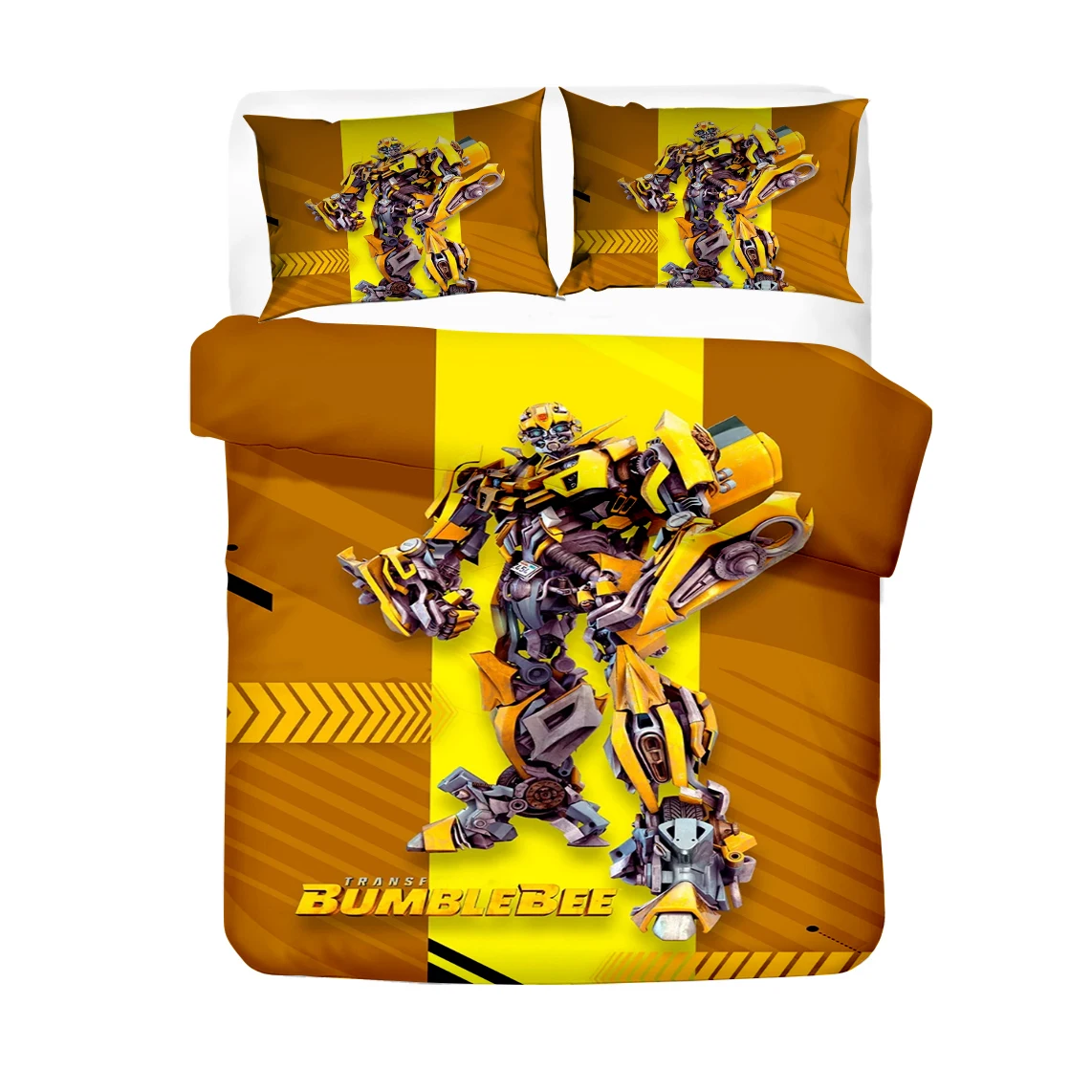 

Bedding Sets Bumblebee US/Europe/UK Size Quilt Cartoon Bed Cover Duvet Cover Pillow Case 2-3 Pieces Sets Adult Children