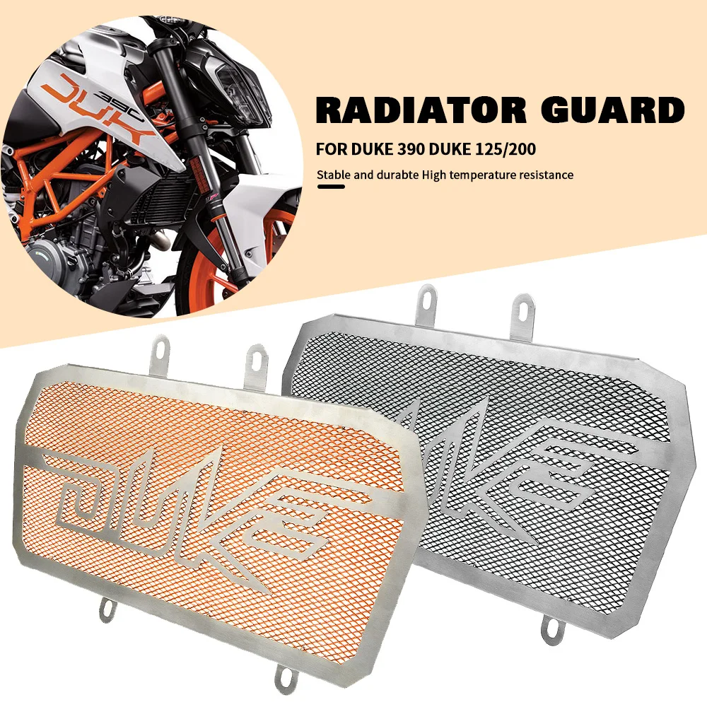 

For DUKE390 DUKE 390 2013-2016 2015 DUKE125 DUKE 125 2013 2015 DUKE200 Motorcycle Radiator Guard Grille Guard Cover Protector