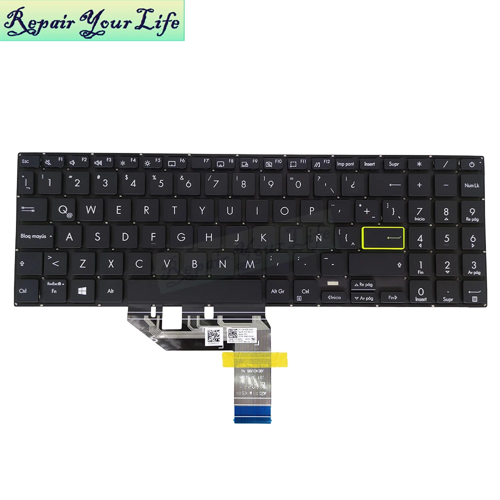 Teclado Original la América Latina para Asus Vivobook X513 X513ea X513ep X513eq X513ia X513ia Px513qc Teclado 0knb0510gla00 Novo