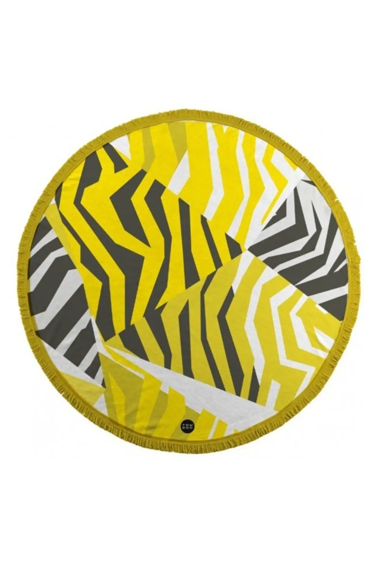 

Beach Towel Waves Round Towel For Bathing Beach Swimming Pool Spa Gym pattern Bath Towel