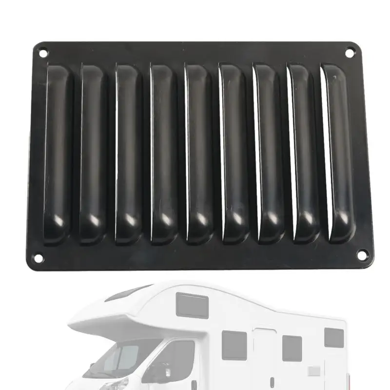 

Решетка с вентиляционным отверстием, решетка с вентиляционным отверстием для яхты, RV, решетка с вентиляционной панелью, решетка с вентиляционным отверстием для RV M5, черная, универсальные аксессуары для яхты