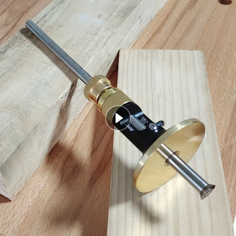 

Precision Wheel Marking Gauge Woodworking Marking Scriber Depth Measurement Tool Carpenter Marking Tool Universal Hand Tool Sets