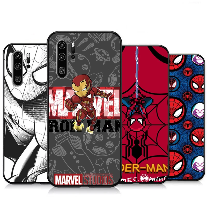 

Marvel Iron Man Spiderman Phone Cases For Huawei Honor P Smart Z P Smart 2019 P Smart 2020 P20 P20 Lite P20 Pro Carcasa