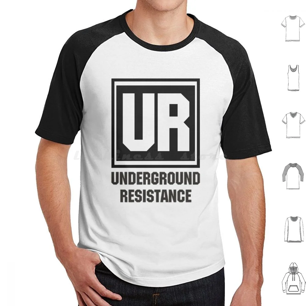 Underground Records T Shirt 6Xl Cotton Cool Tee Techno Jeff Mills Detroit Boiler Berlin House Music Disco Industrial Acid Acid