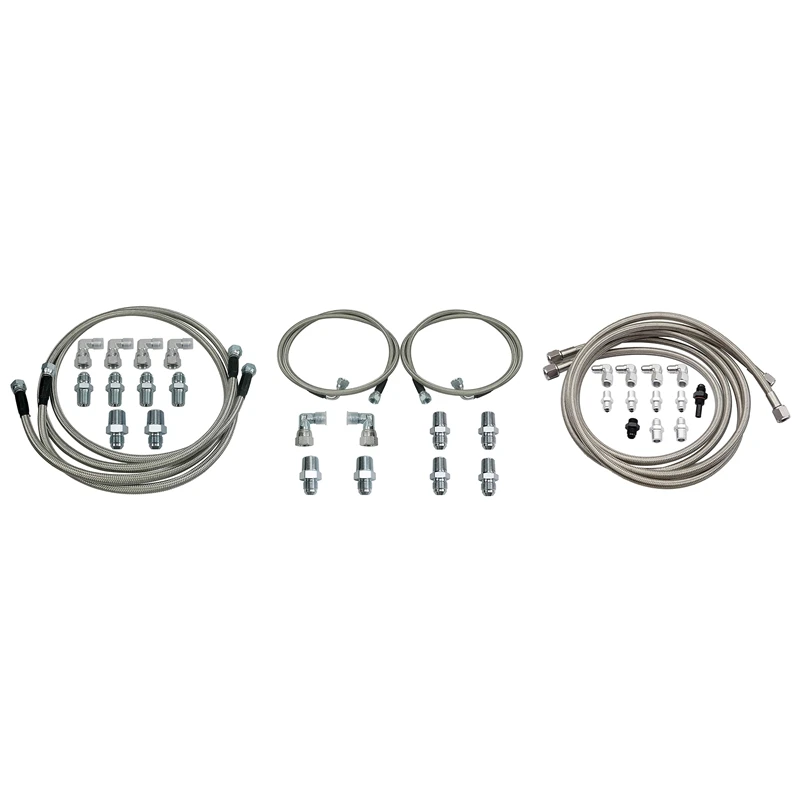 

Transmission Cooler Hose Fittings for Chevy Ford Mopar Buick Cadillac Cars and Trucks Replace TH350/ 700R4/ TH400