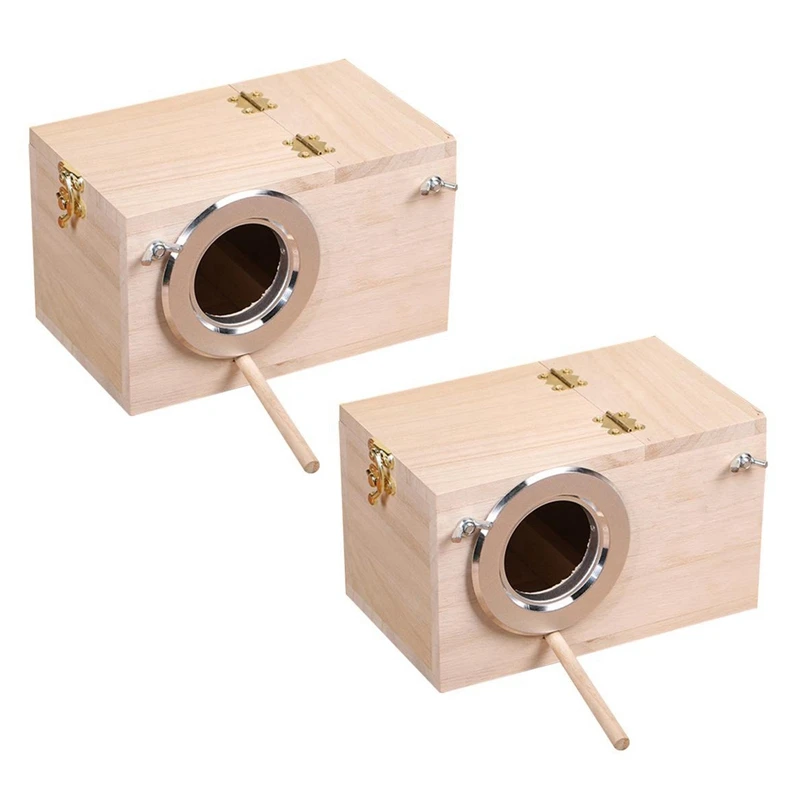 

2 шт., деревянный держатель для попугаев