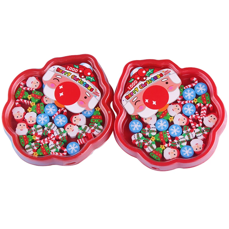Erasers, Creative Cartoon Kids Toy Christmas Gift Eraser