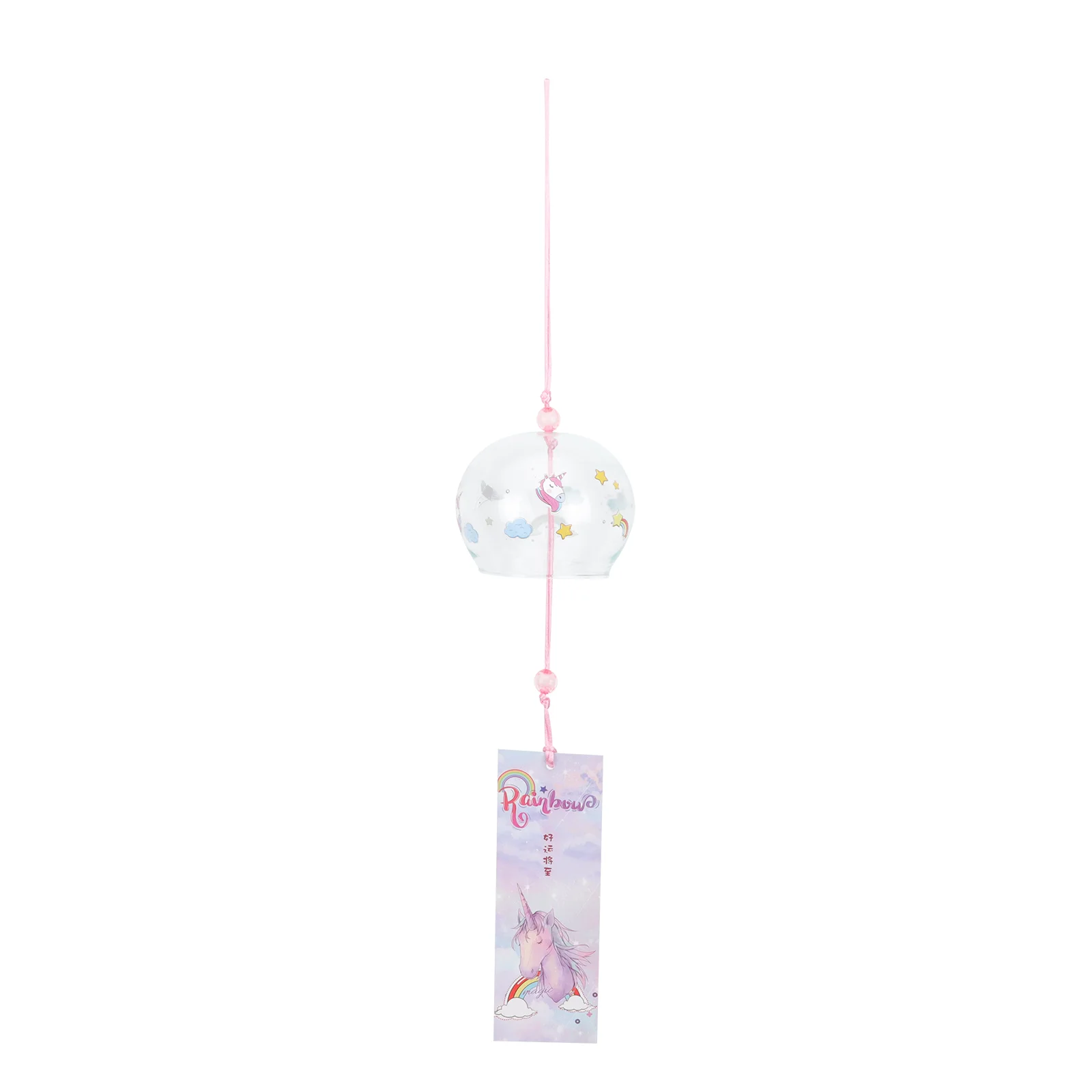 

Glass Ball Decorative Wind Chime Garden Adornment Pendant Japanese Bell Delicate