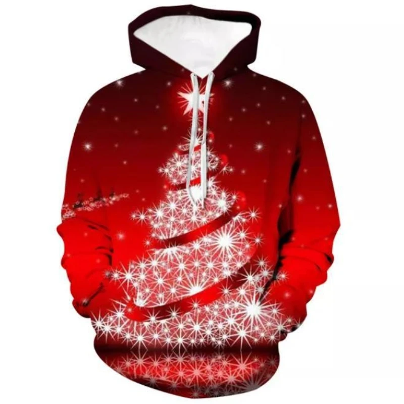 

Осень/Зима 2023, модная Рождественская Толстовка с 3D принтом, Мужская/Женская смешная и забавная Рождественская Толстовка