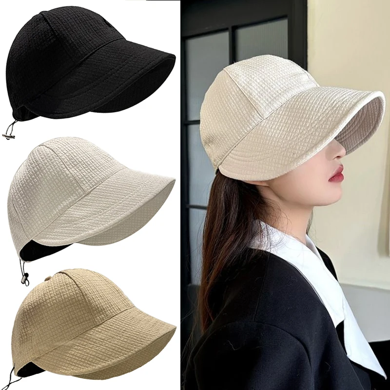 

Шляпа Женская Складная с широкими полями, регулируемая портативная Панама для пляжа и отдыха на открытом воздухе, с защитой от солнца, Кепка для рыбалки, летняя