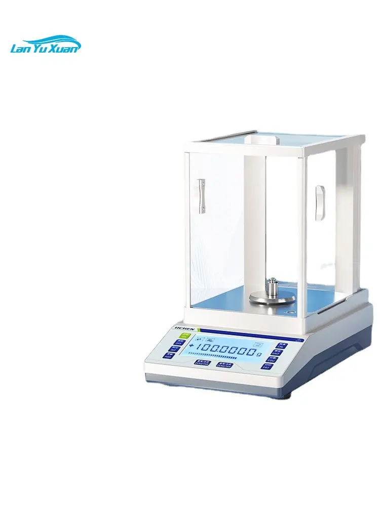

One thousandth of Shanghai Lichen Electronic Analytical balance 0.0001g 0.1mg Scale Laboratory One thousandth 1mg
