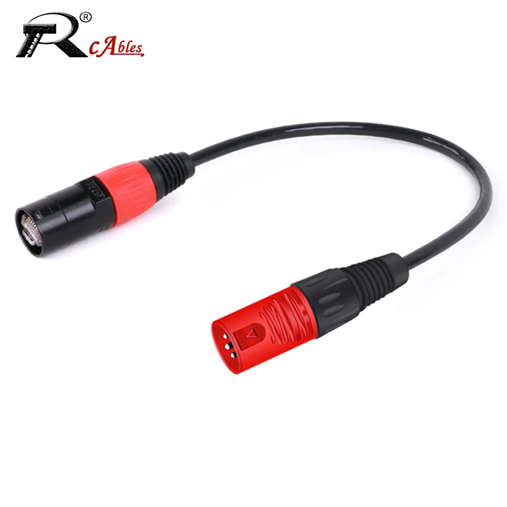 Кабель-переходник XLR к RJ45 пластиковый корпус 3-контактный удлинительный кабель