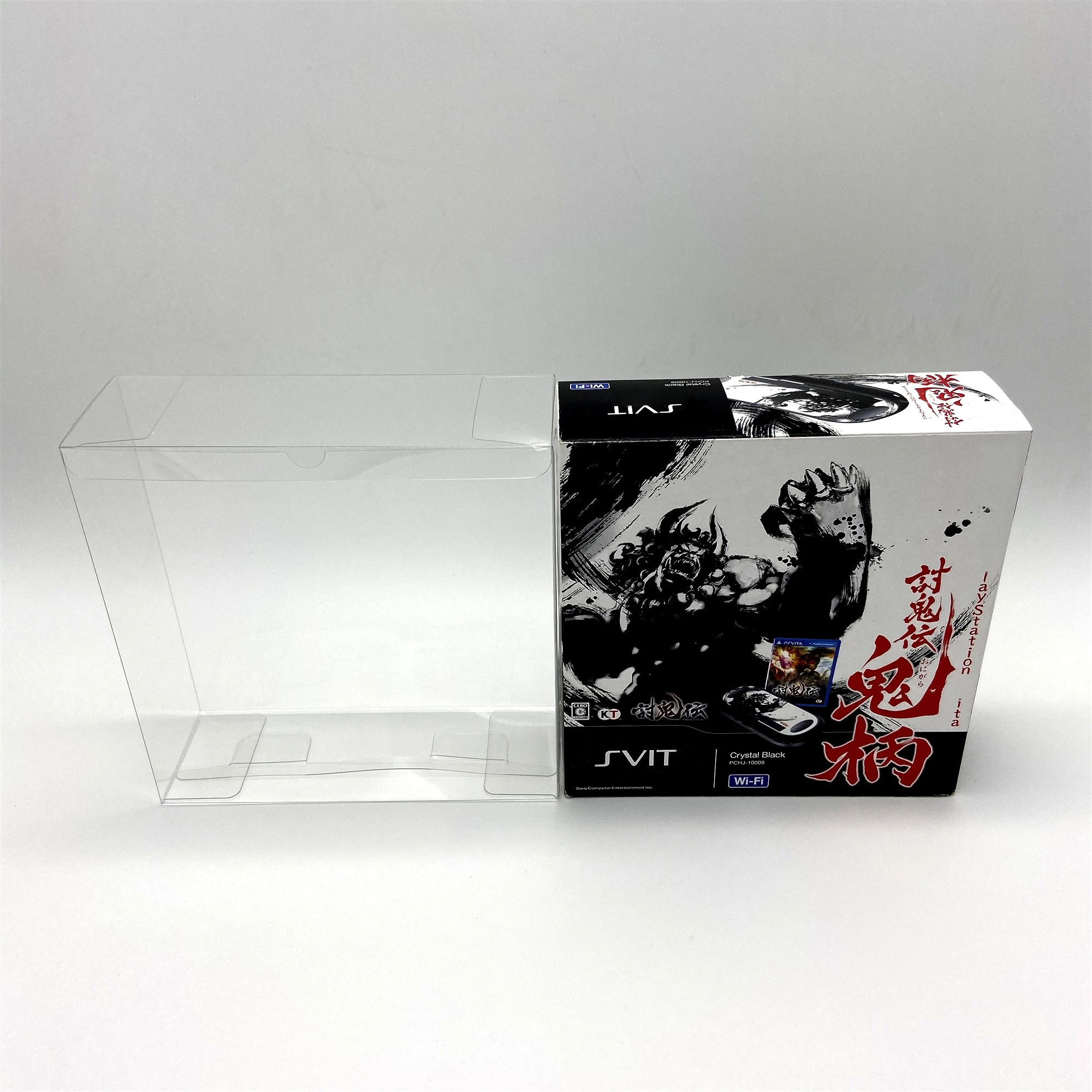 

1 Box Protector For PSV1000 Toukiden Video Game Special Edition Only JP Clear Display Case Collect Box