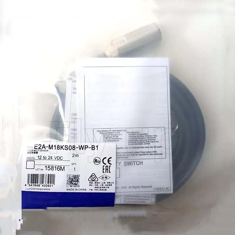 

E2A-M18KS08-WP-B1 B2 E2A-M18KS08-WP-C1 C2 Switch Sensor New High Quality