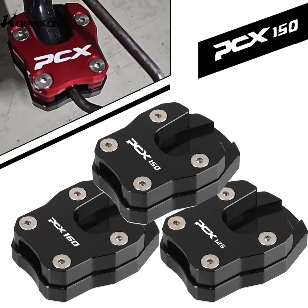 Фото Для HONDA PCX160 PCX125 PCX150 PCX 125 150 160 всех годов выпуска 2016-2023, удлинительная накладка на боковую подножку мотоцикла. №1