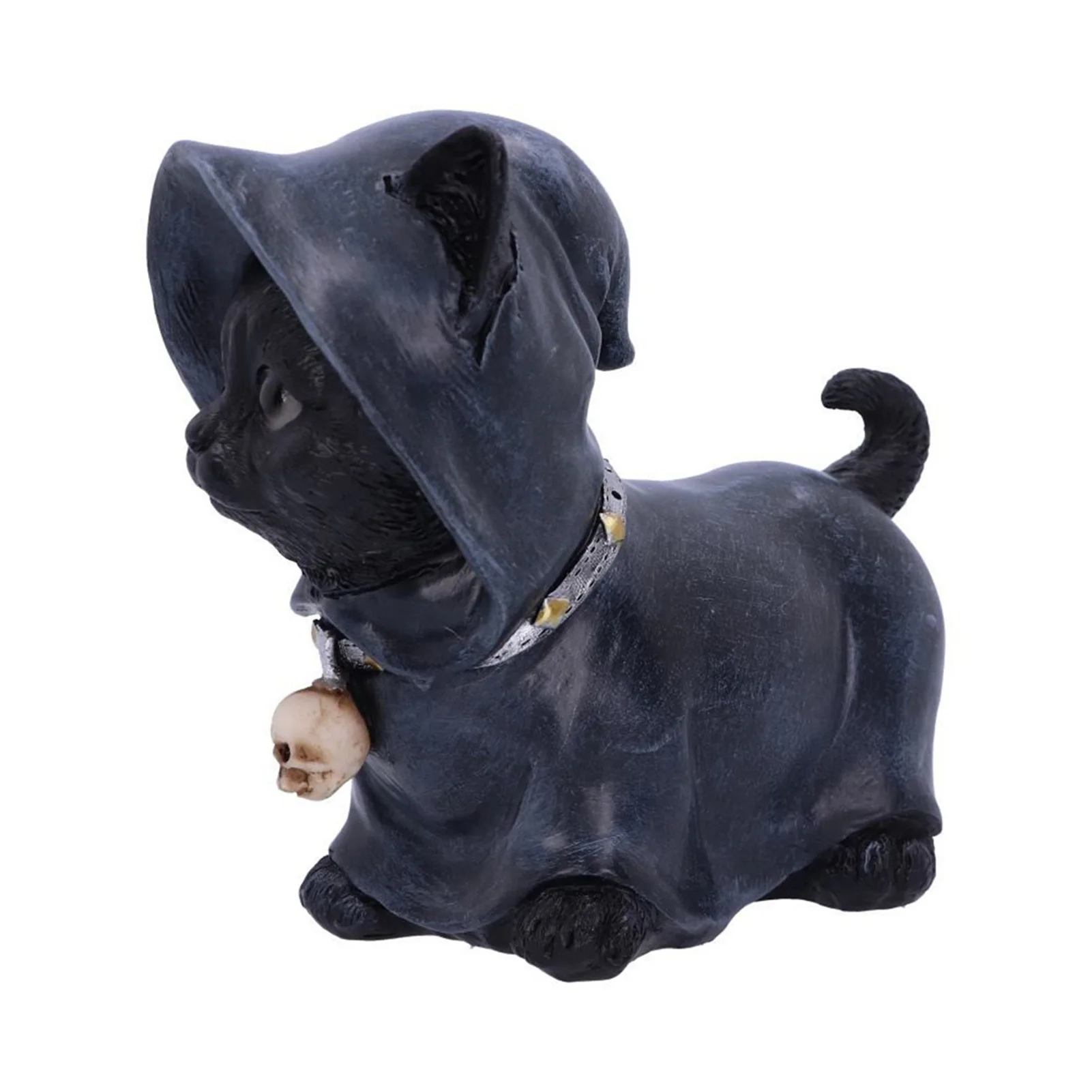 

Resin Magic Cat Statue Cat Figurines Resin Crafts Unique Witch’s Cat Statue Resin Sculpture Bookshelf Office Living Room