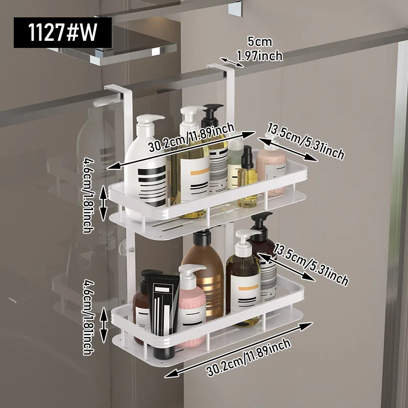 

Подвесная полка для душа 2 уровня