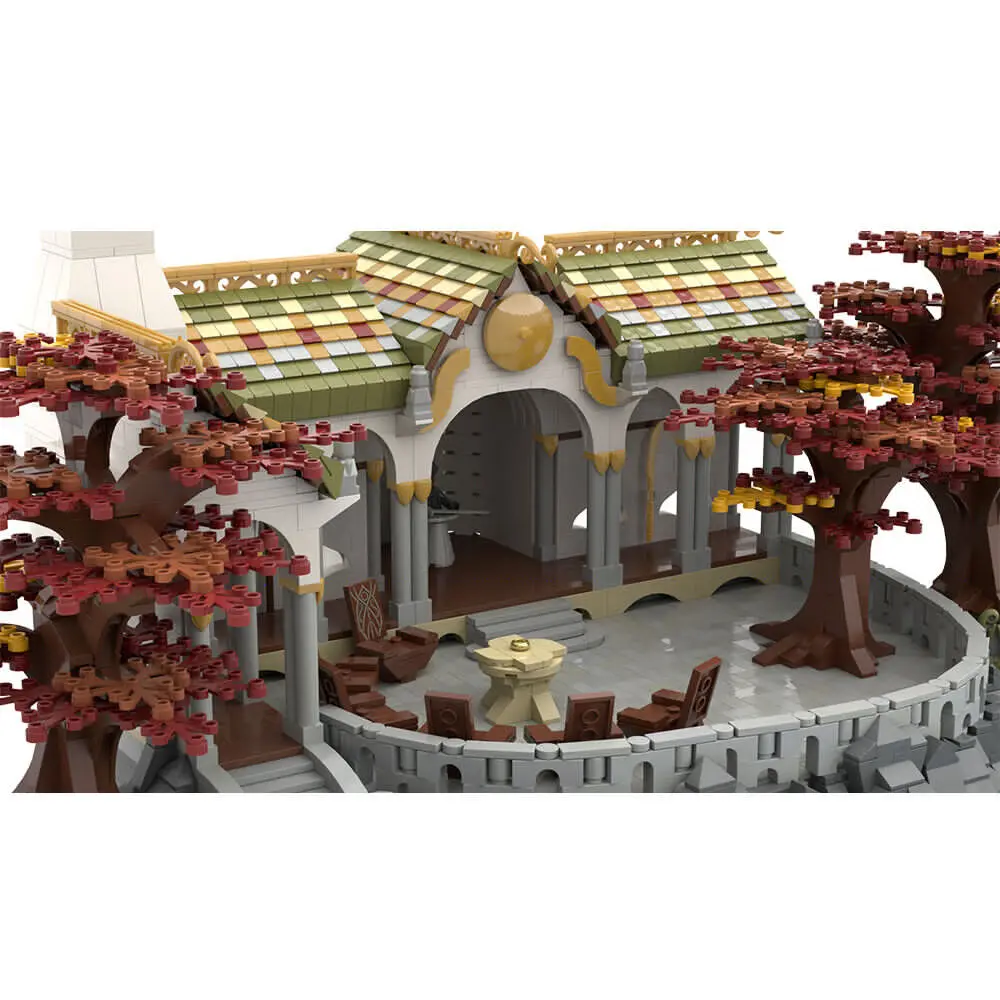 Совет по строительству конференций в долине из фильма 3997 шт. MOC Build