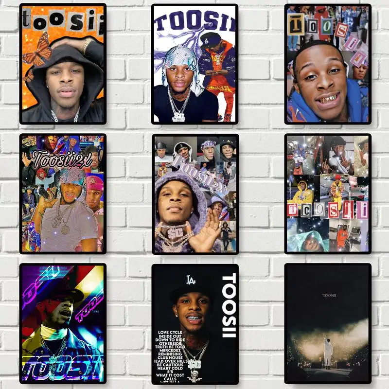 

Toosii Rapper POSTER Posters Prints Wall Pictures Living Room Home Decoration