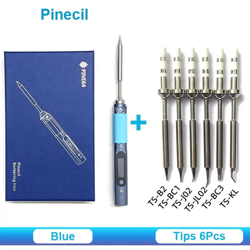 

Портативный паяльник Pine64 Pinecil V1