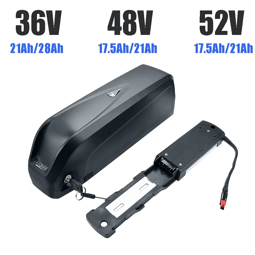 36 в 48 52 21 Ач Hailong батарея для электровелосипеда с 30 А BMS 350 Вт 500 750 1000 Батарея Bafang BBS02