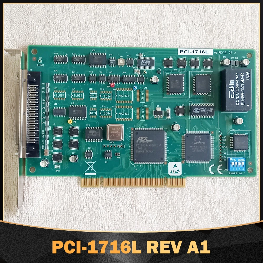 Многофункциональная карта захвата данных PCI Bus для Advantech PCI-1716L REV A1
