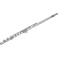 student flutesilver plated body foot and head joints offset g closed hole c foot belsona 200 series