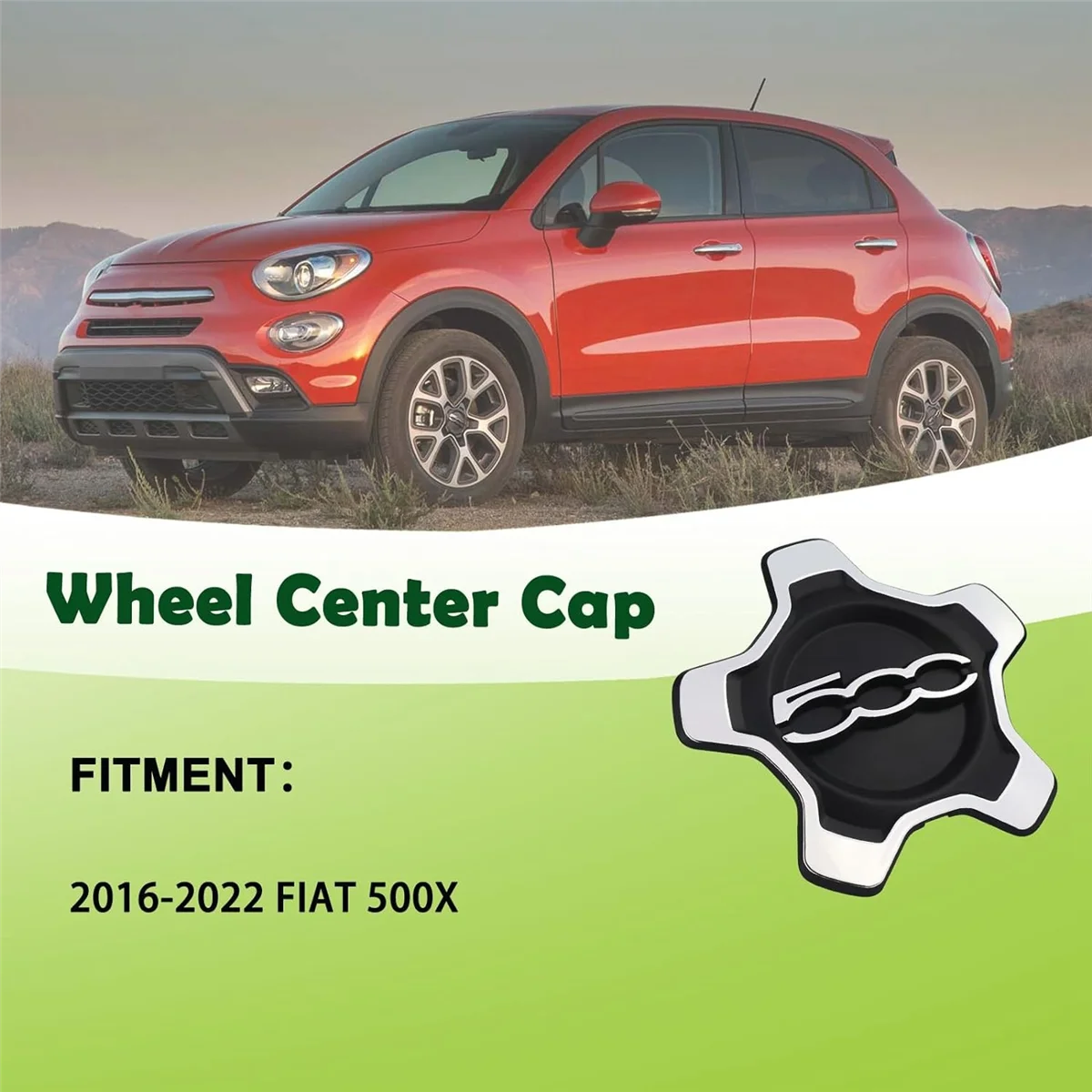 Задняя крышка для Fiat 500X 2016-2022 6AN6 9LXHAA пылезащитная автомобильные аксессуары