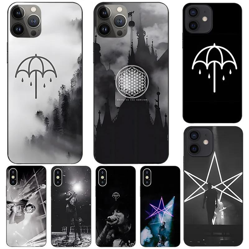 

Bring Me The Horizons Phone Case for IPhone 13 12 11 Pro Max Mini Xs X Xr 7 8 6 6s Plus Se 2020 High Quality Shockproof Cover
