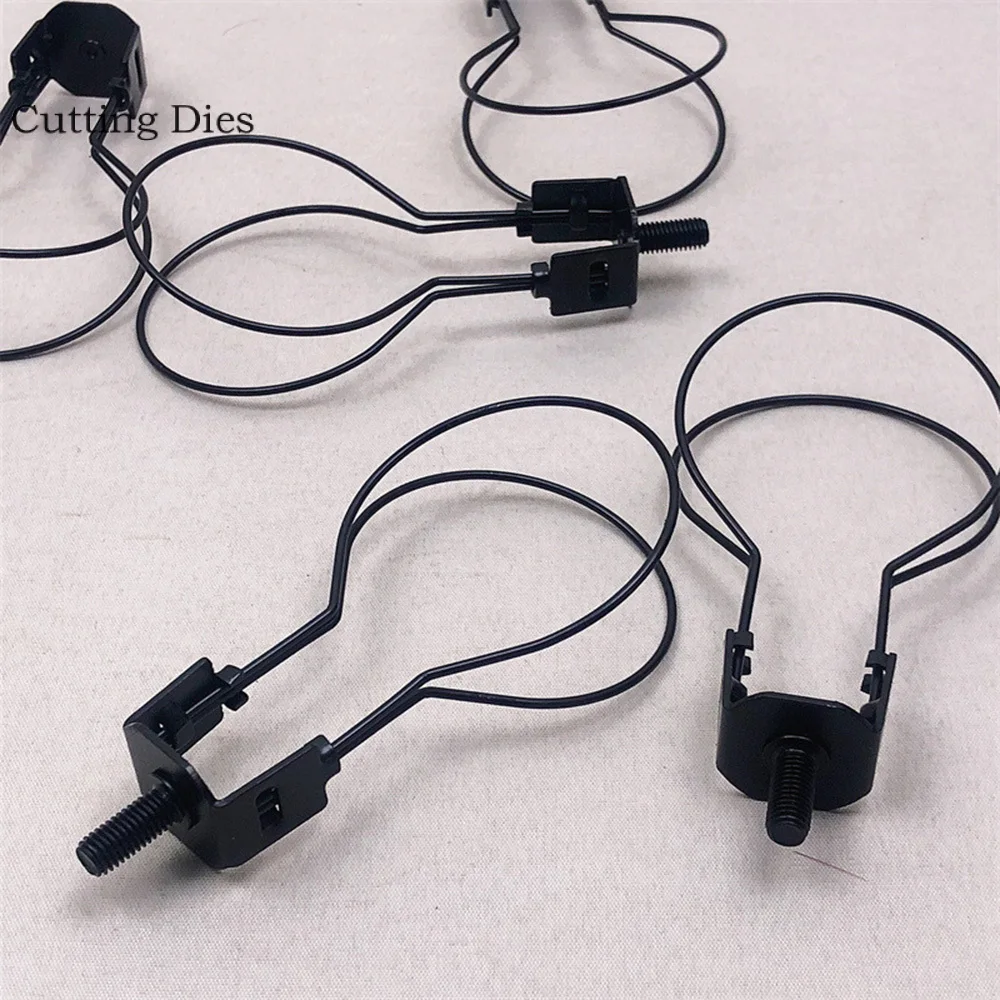 

Cutting Dies Clip On Lampshade Adapter Keep Lamp Shade in Place Light Bulb Clip Adapter for Lamp Shade DIY Lighting accessories