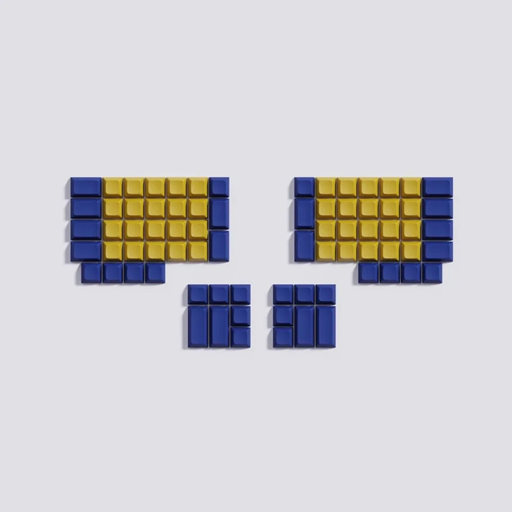 Набор колпачков для клавиатуры Ergo Split 76Key PBT сферическая колпачок на заказ без