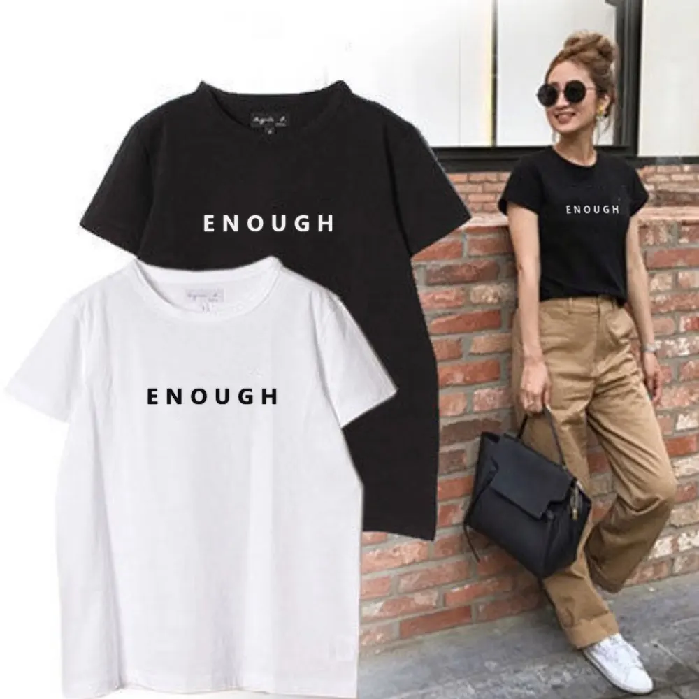 

T-shirt Casual Letter Printed Women T-shirts Tops Summer Short Sleeve Korean Janpan Female Tops Tee T-shirts Lady Girls 2022