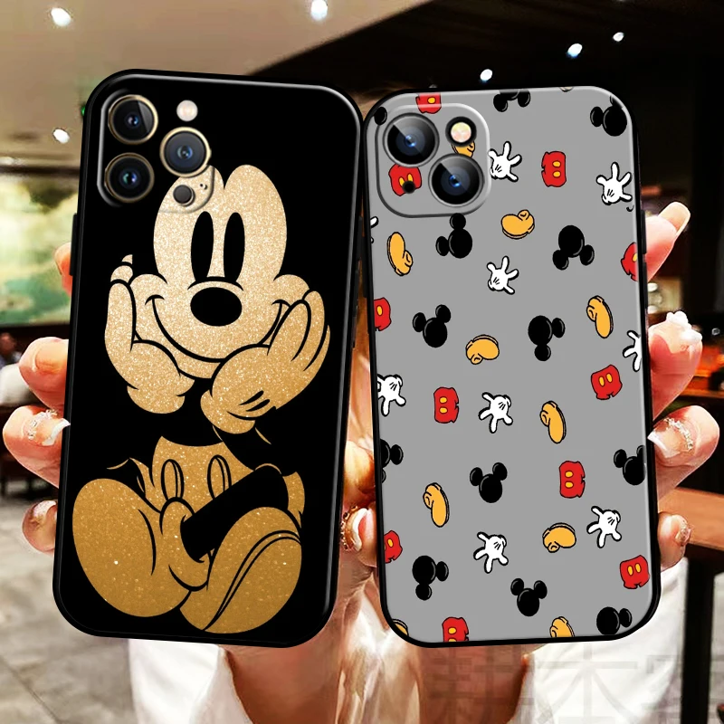 

Cute Mickey Minnie Mouse For Apple iPhone 13 12 11 Pro Max 13 12 Mini 5 5s 6 6S 7 8 Plus SE2020 X XR XS Max Phone Case Coque