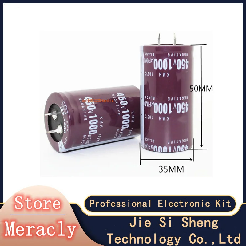 

1pcs/lot 450V 1000UF 450v680UF aluminum electrolytic capacitor size 450v1000uf 20%