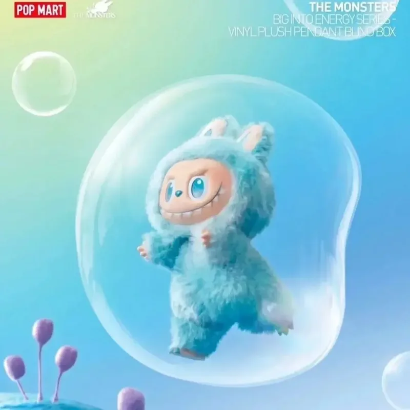 Фото POP MART THE MONSTERS LABUBU 3.0 Большая в энергию сумка для догадок Зачарованная фигурка Виниловый плюшевый загадочный подарок №2
