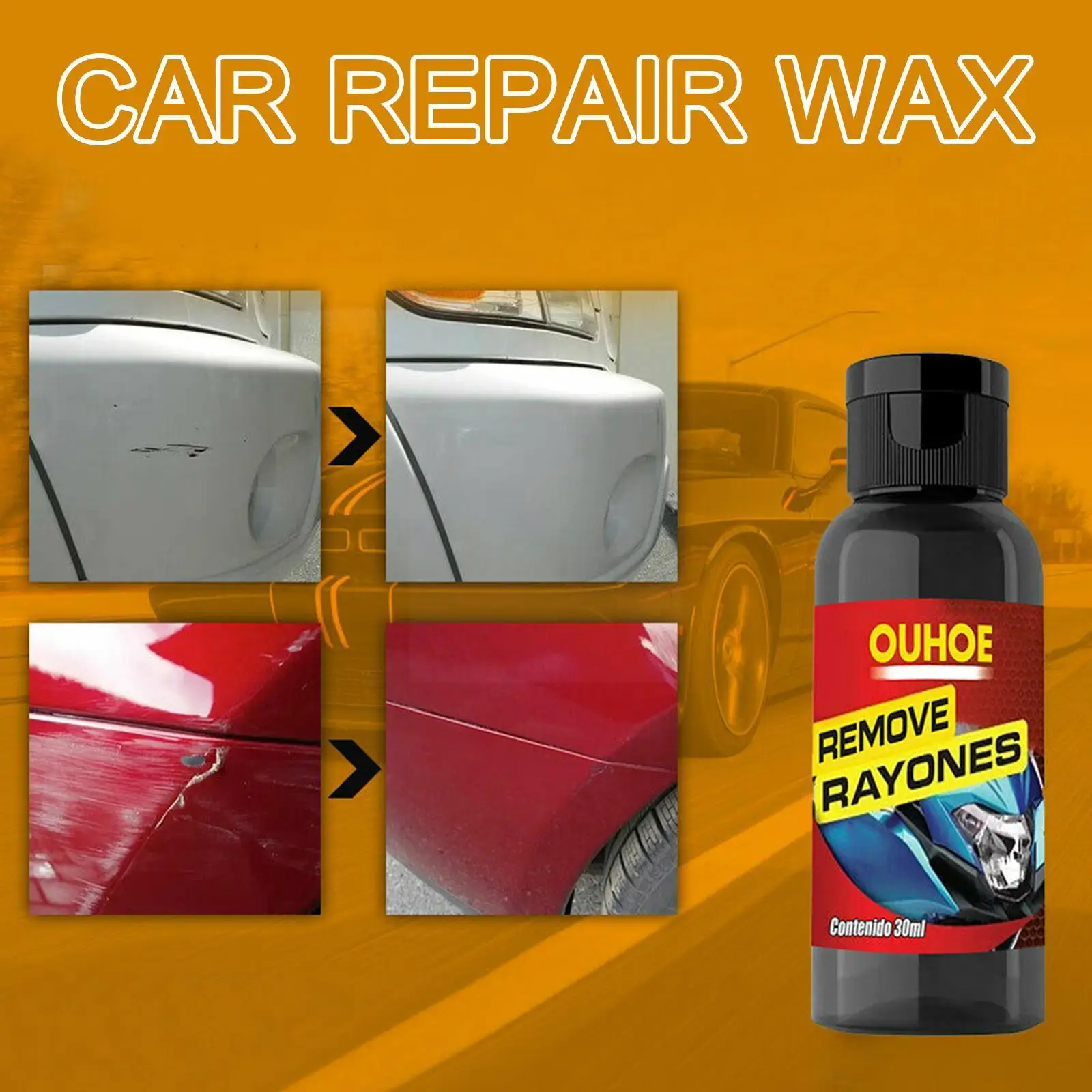 

Car Scratch Remover Kit, 30ml K6q0