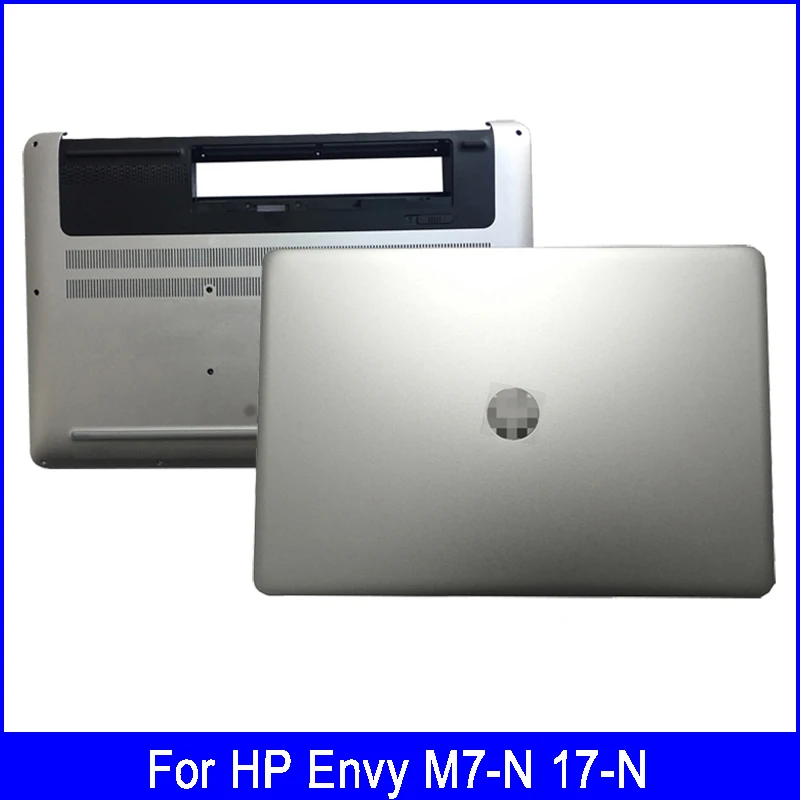 

NEW Laptop LCD Back Cover For HP Envy M7-N 17-N M7-N109DX 17T-N100 Series Bottom Case Top Cover A D Cover Silver 813789-001