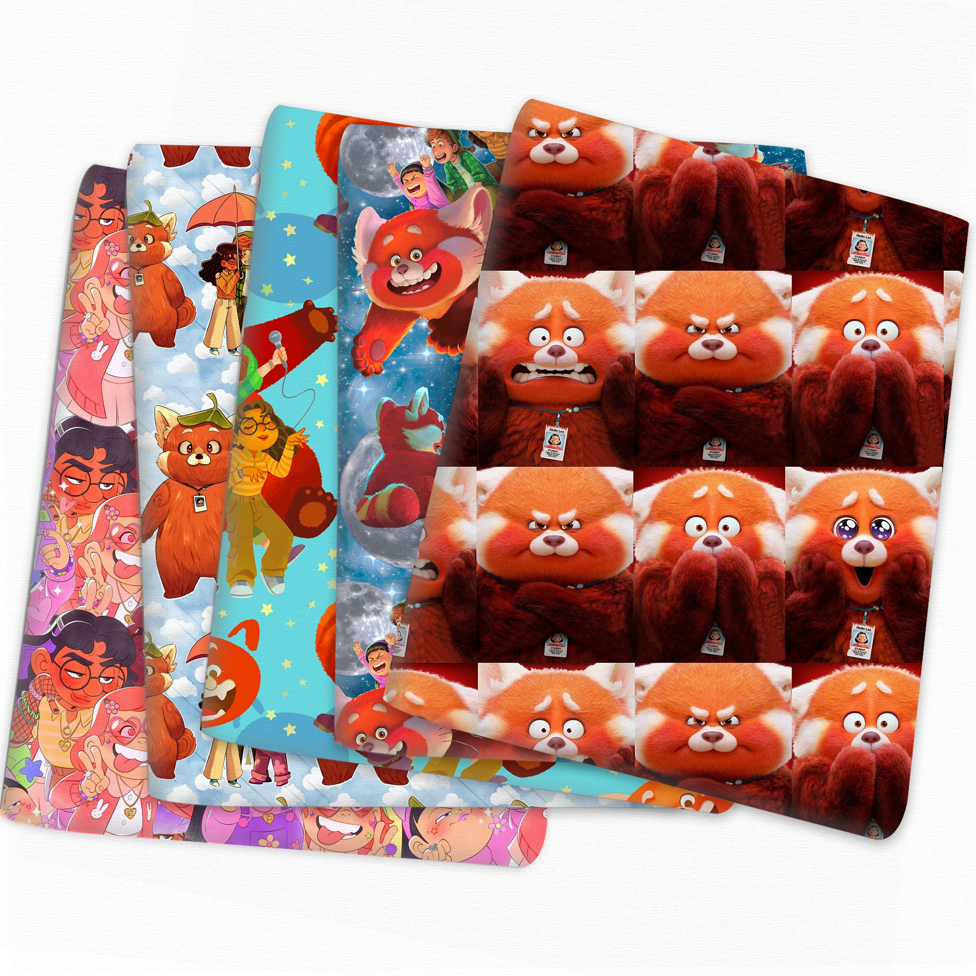 Ткань для шитья сделай сам из полиэстера и хлопка с цифровой печатью 50*145 см