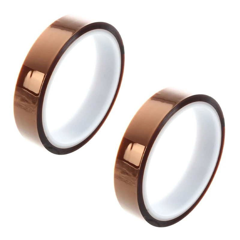 

2 шт., термостойкий Полиимид, 20 мм, 33 м, 100 футов