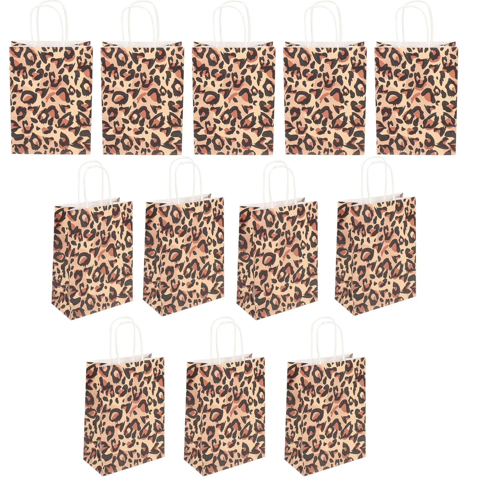 

12 Pcs Tote Bag Gift Storage Paper Shopping Oversized Party Favor Kraft Bags Gifts